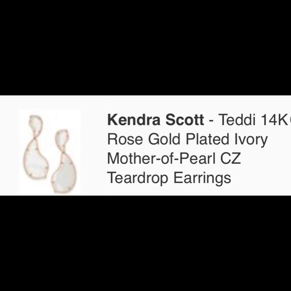 ❌Last deal ❌Kendra  Scott pearl earring - Picture 11 of 11